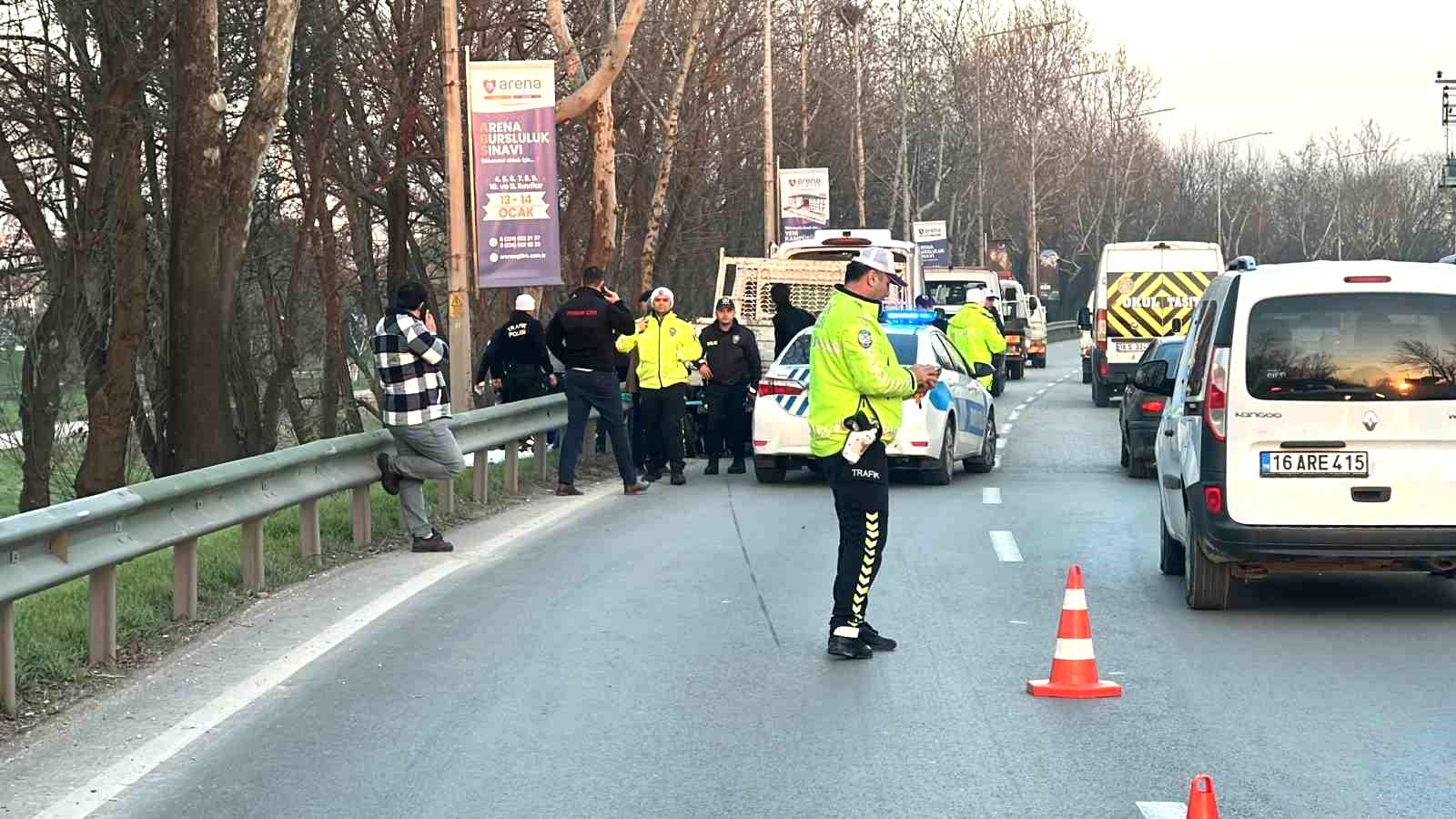 Bursa’da feci kaza: 18 yaşındaki sürücü hayatını kaybetti
