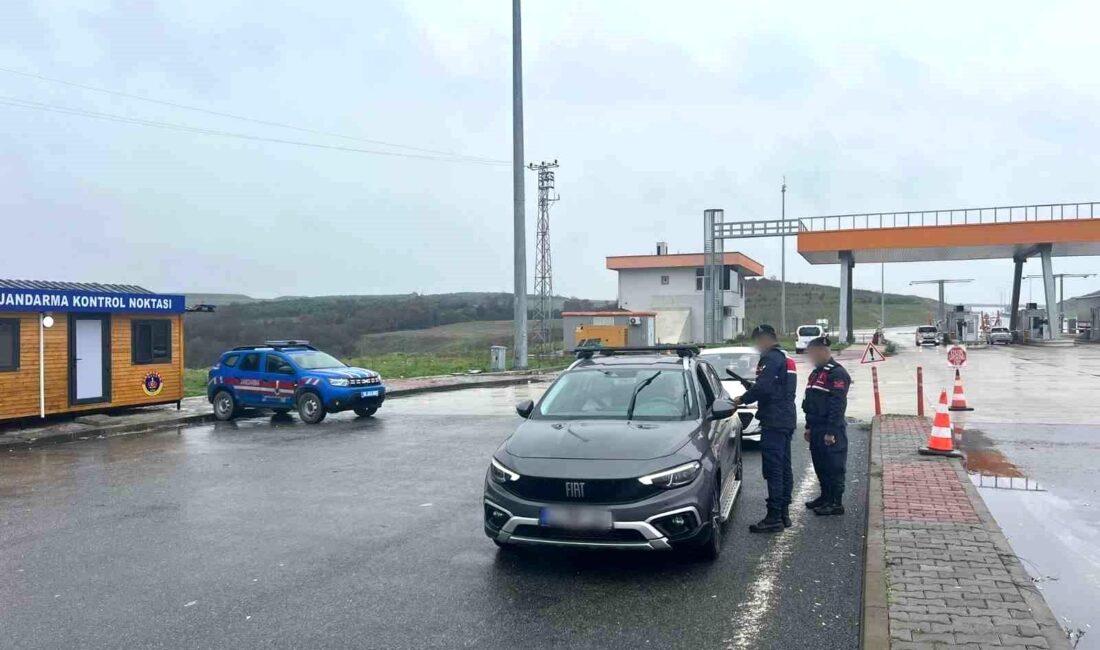 Bursa’da jandarma timlerince yapılan