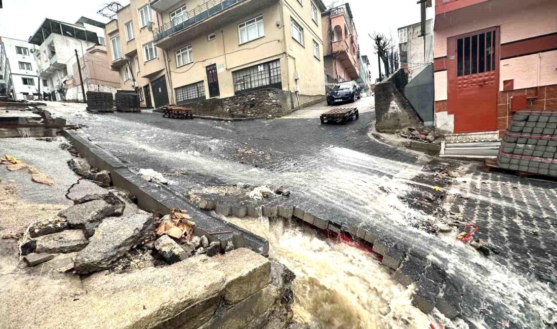 Bursa’da etkili olan sağanak