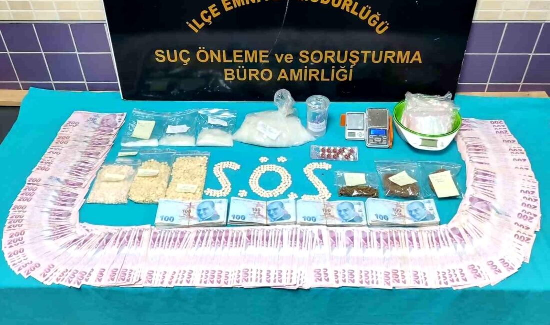 Bursa’da polis ekiplerinin şüphelendikleri