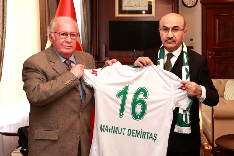 Bursaspor Başkanı Sinan Bür,