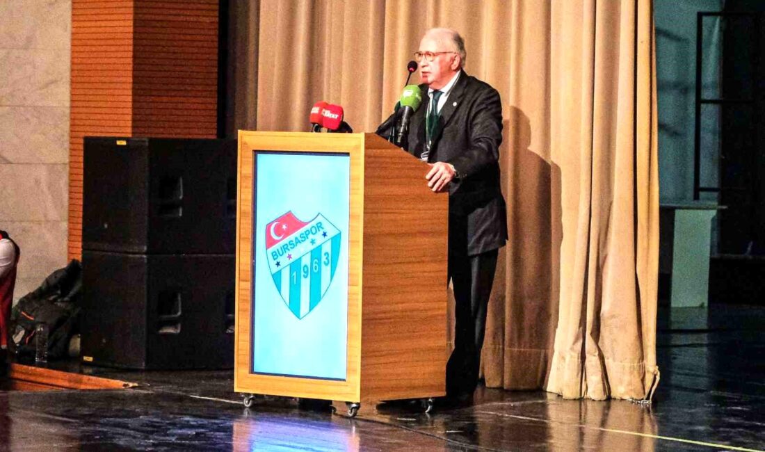 Bursaspor Kulübü’nde yapılan olağanüstü