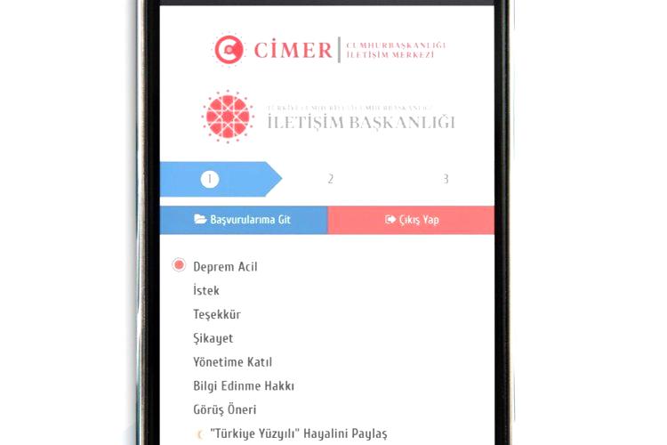 CİMER’in acil uygulamasına 2 milyon başvuru