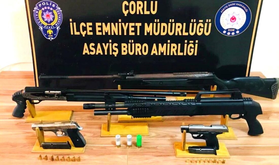 Tekirdağ’ın Çorlu ilçesinde husumetli