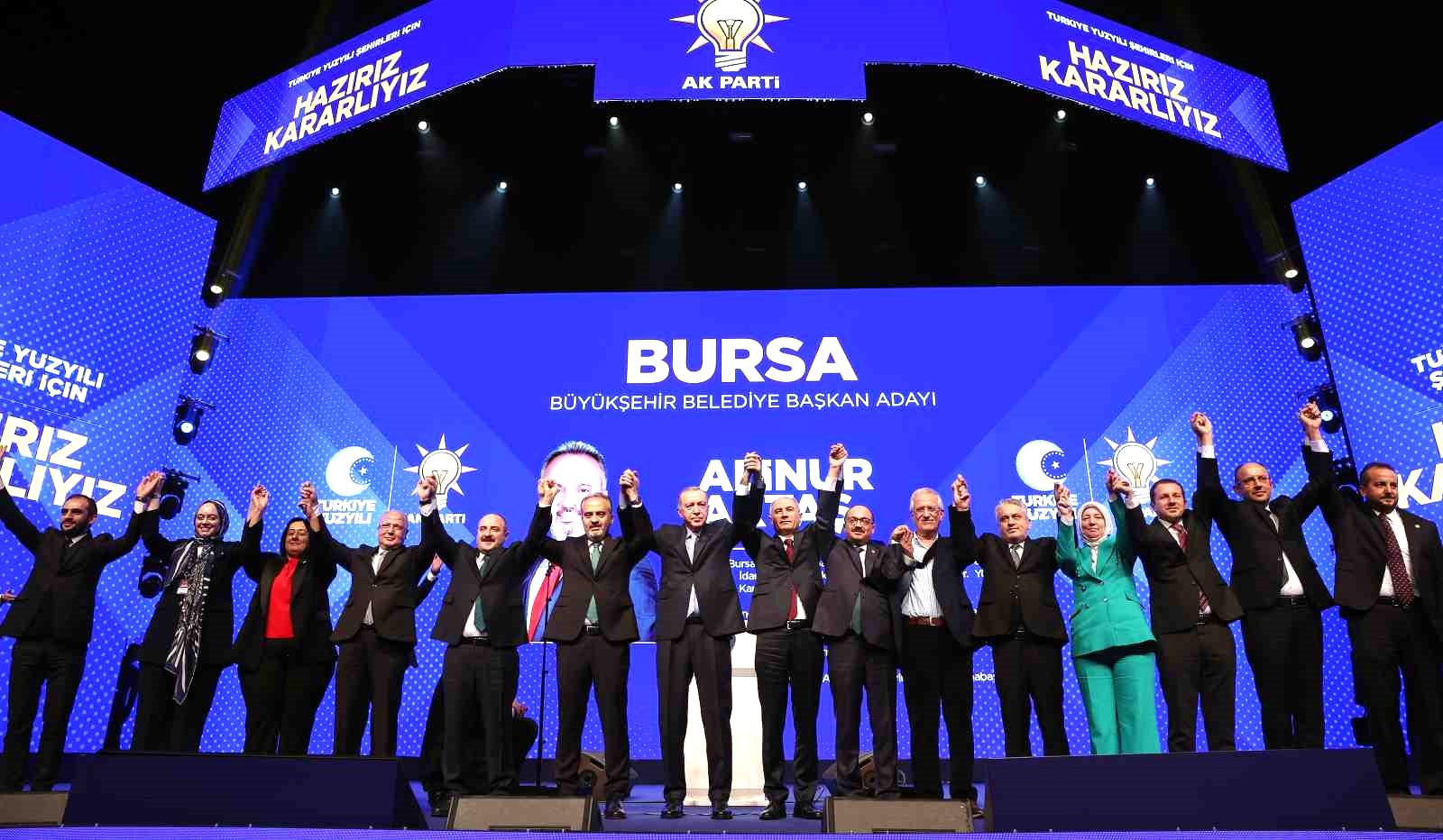 Cumhurbaşkanı Erdoğan Bursa’nın adayını açıkladı