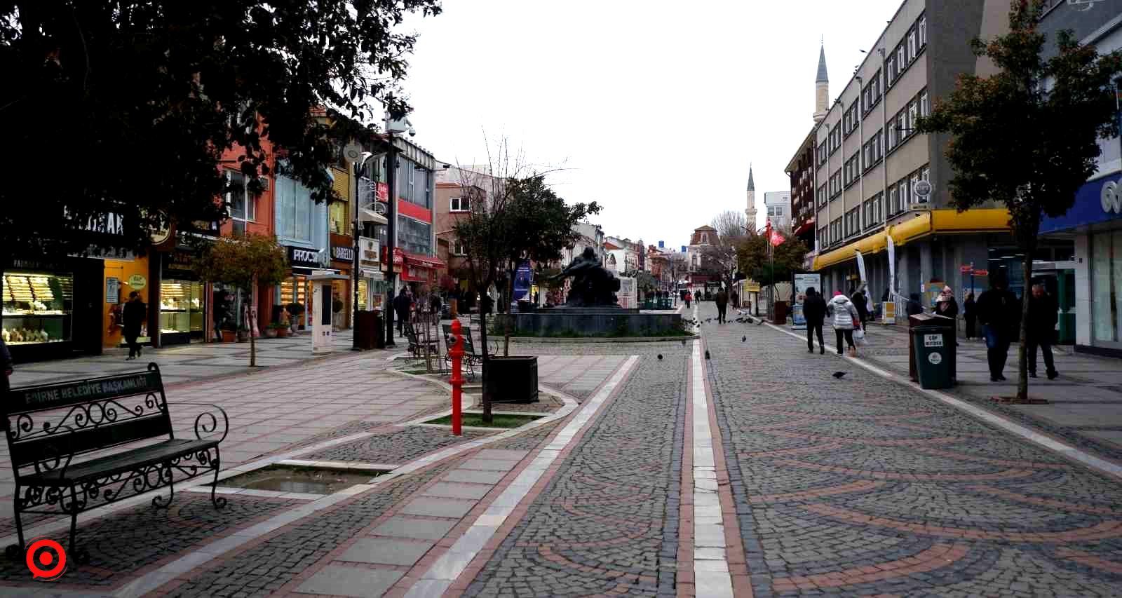 Edirne’de görüntüler pandemi dönemini hatırlattı