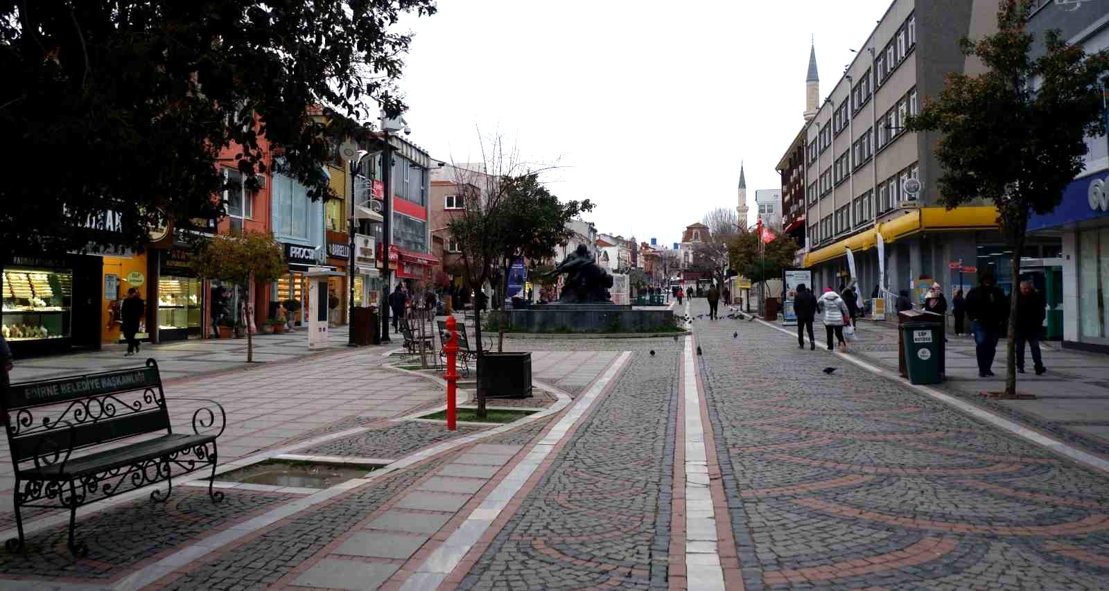 Edirne’de görüntüler pandemi dönemini hatırlattı