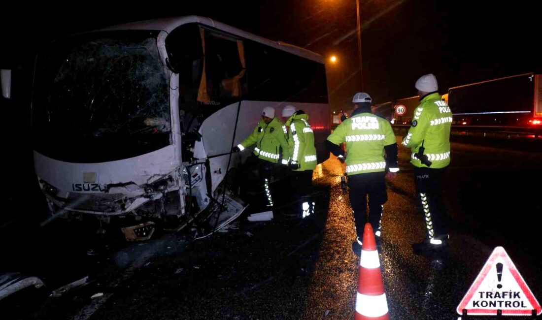 Edirne’de polis servis aracı