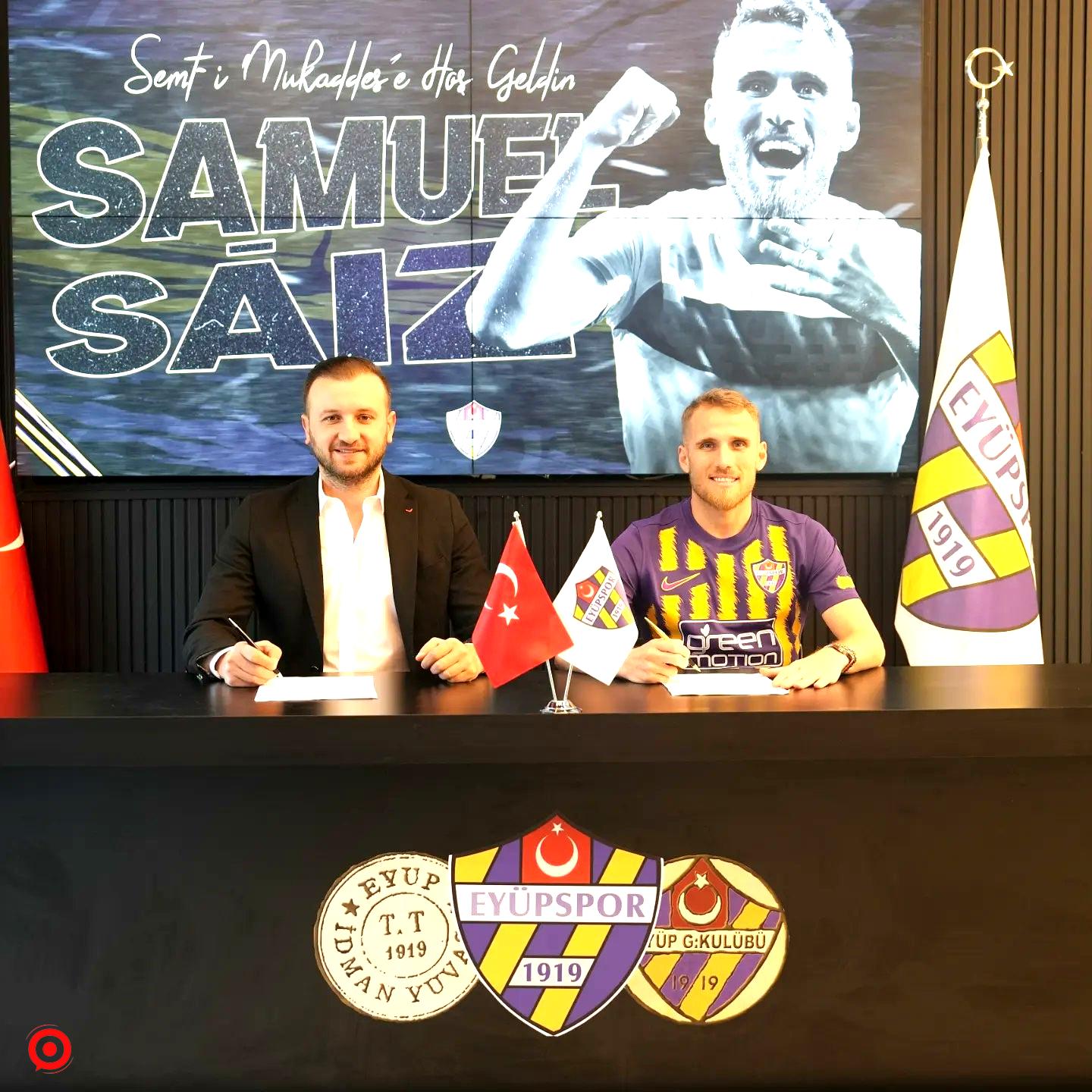 Eyüpspor, Samu Saiz’ı kadrosuna kattı