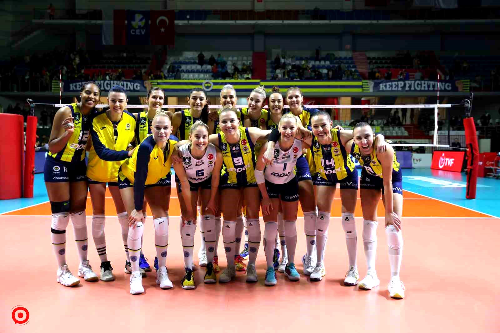 Fenerbahçe, CEV Şampiyonlar Ligi’nde çeyrek finalde