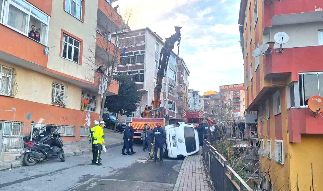 Sultangazi’de park halindeyken freninin