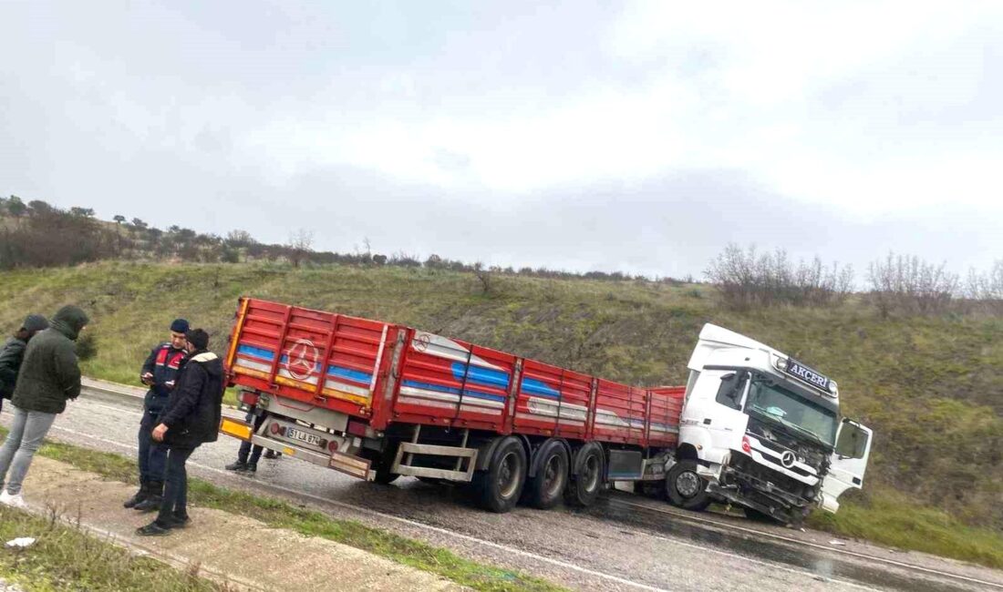 Balıkesir’in Gönen ilçesinde yağış