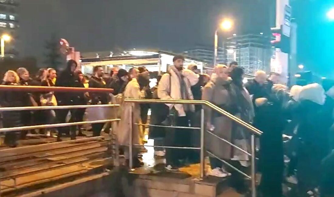 İstanbul’da Güngören tramvay hattındaki