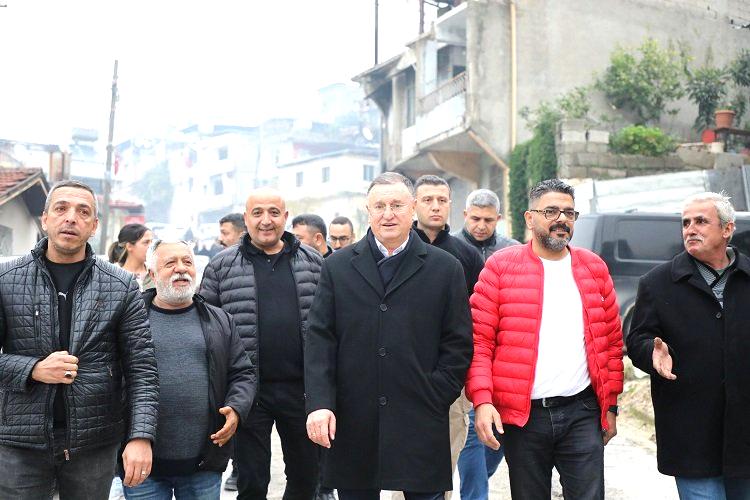 Hatay’da Başkan Savaş halkla buluştu