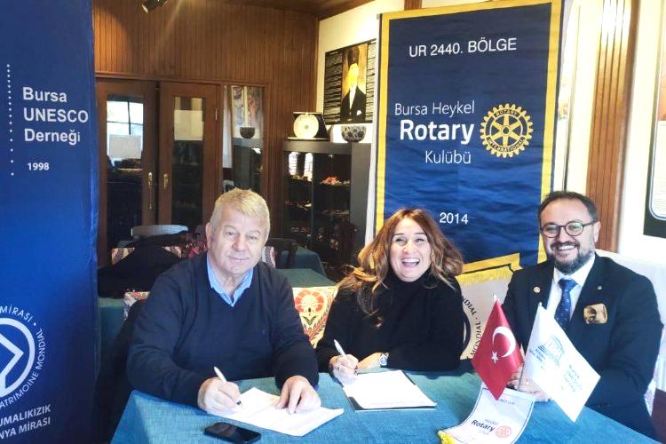 Heykel Rotary ve Bursa