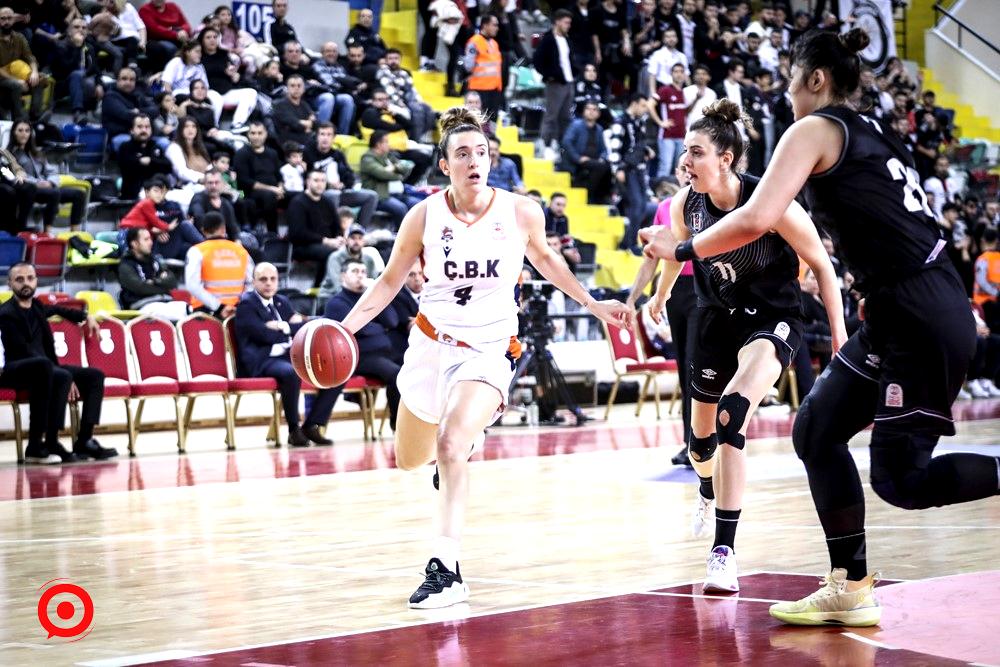 ING Kadınlar Türkiye Kupası: ÇBK Mersin: 87 - Beşiktaş: 84