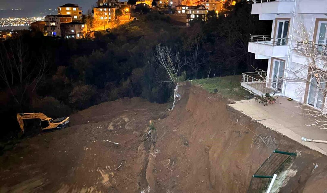 Kocaeli’nin Gölcük ilçesinde inşaat