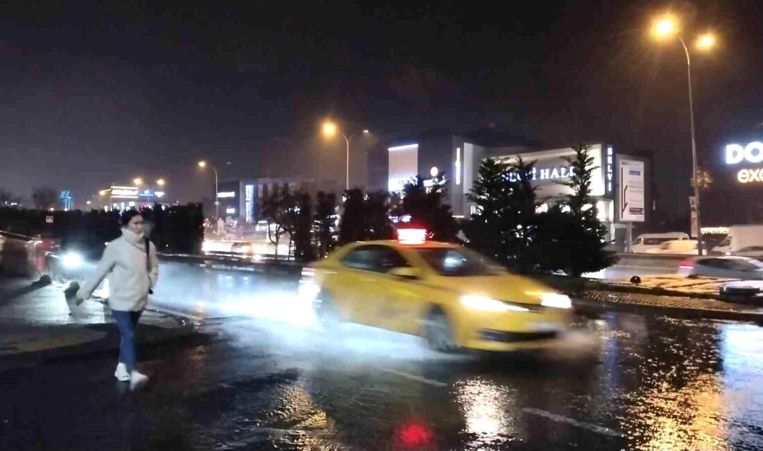 İstanbul’da akşam saatlerinde başlayan