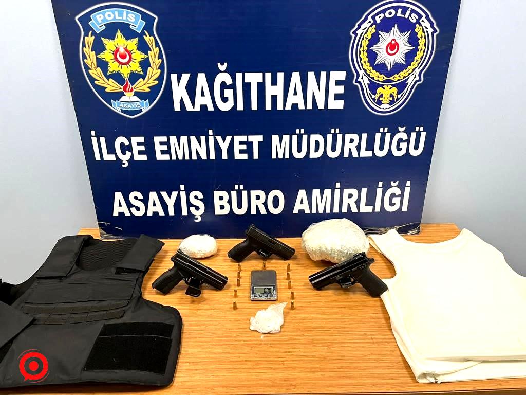 Kağıthane’de uyuşturucu operasyonu: 8 gözaltı