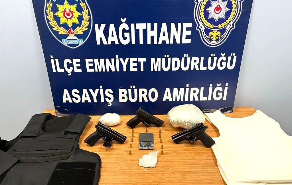 Kağıthane’de polis ekipleri iki