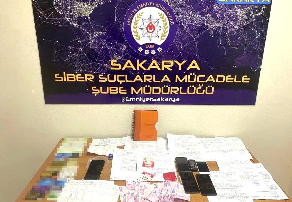 Sakarya’da polis ekiplerince gerçekleştirilen