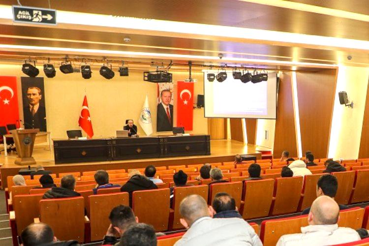 Kayseri Talas Belediyesi’nde çalışanlara