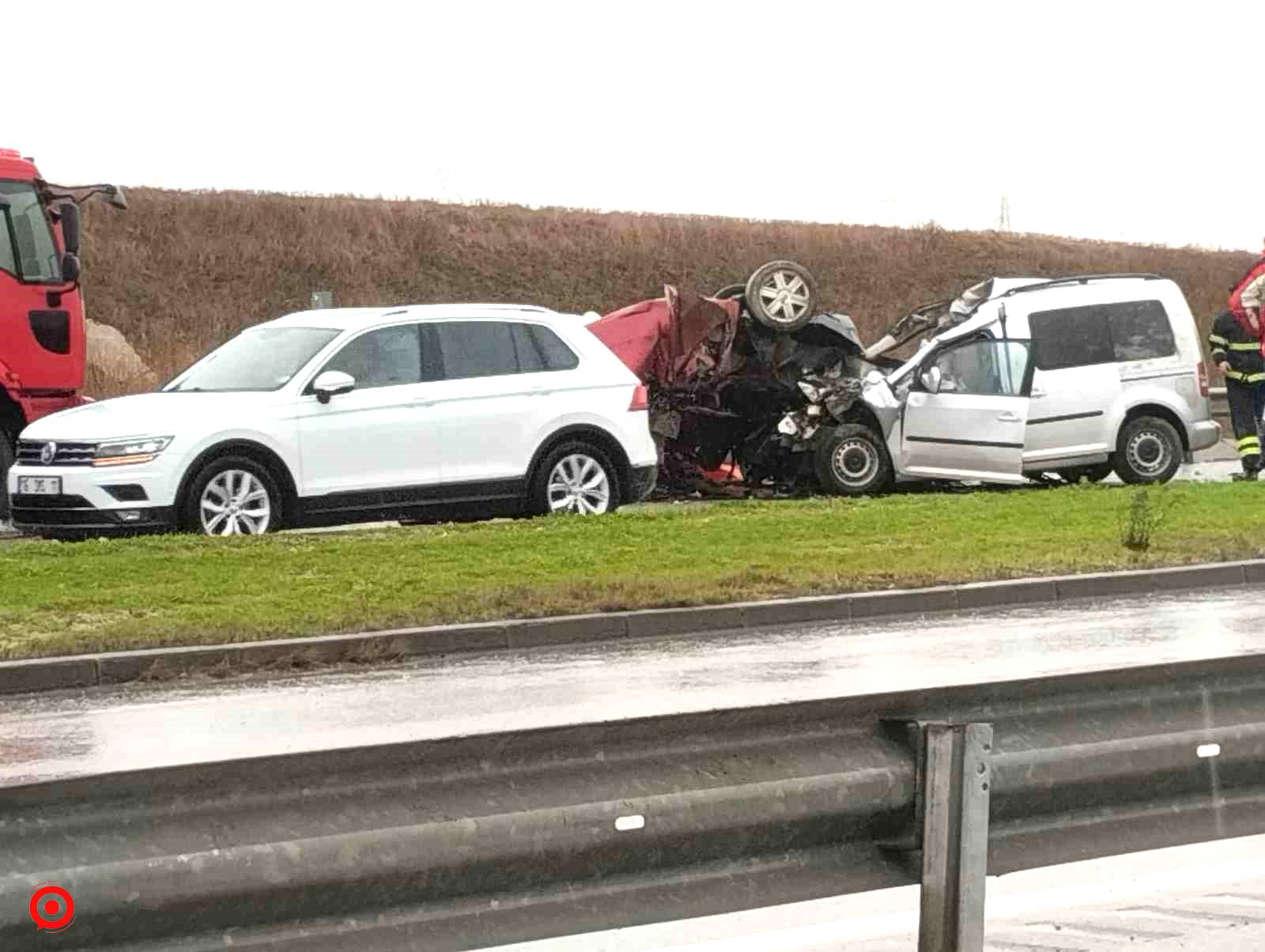 Kırklareli’nde feci kaza: 2 ölü, 1 yaralı