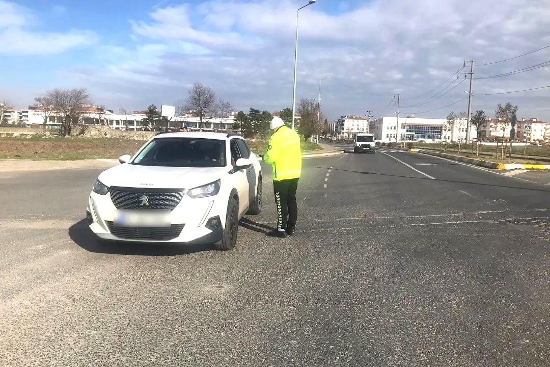 Kırklareli’nde trafik denetimi