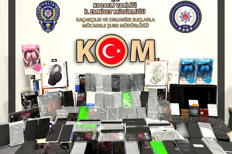 Kocaeli’de polis ekiplerince yapılan