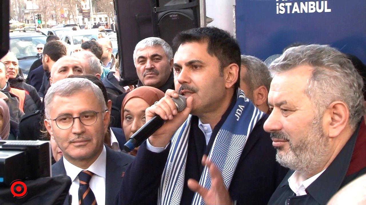 Murat Kurum: "Kaynakların reklama, algıya değil İstanbulluya harcandığı bir yönetim anlayışıyla 31 Mart’ta geliyoruz"