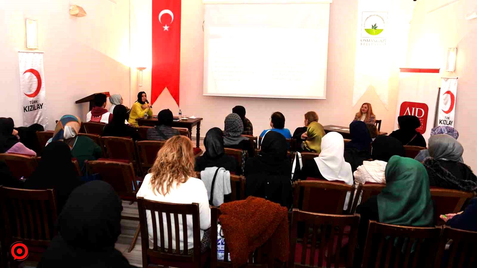 Osmangazi’de vatandaşlara sağlık okur yazarlığı eğitimleri