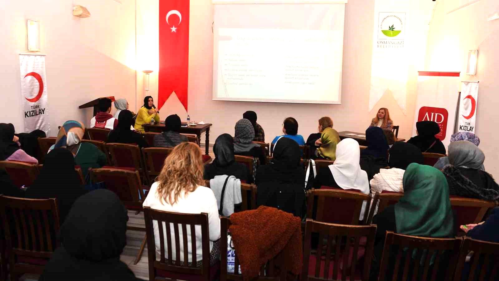 Osmangazi’de vatandaşlara sağlık okur yazarlığı eğitimleri