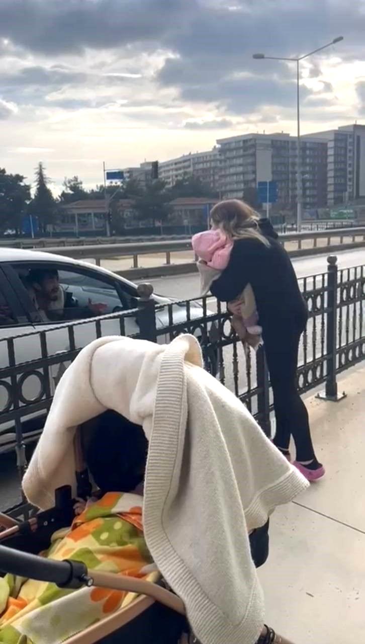 Pendik’te ailesine dehşeti yaşattı, eşini metrelerce sürükledi