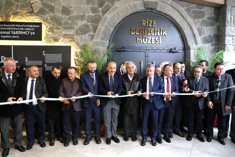 Rize’de Denizcilik Müzesi açıldı