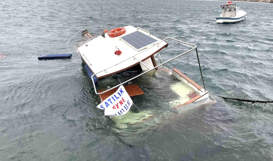 Balıkesir’in Bandırma ilçesinde limana