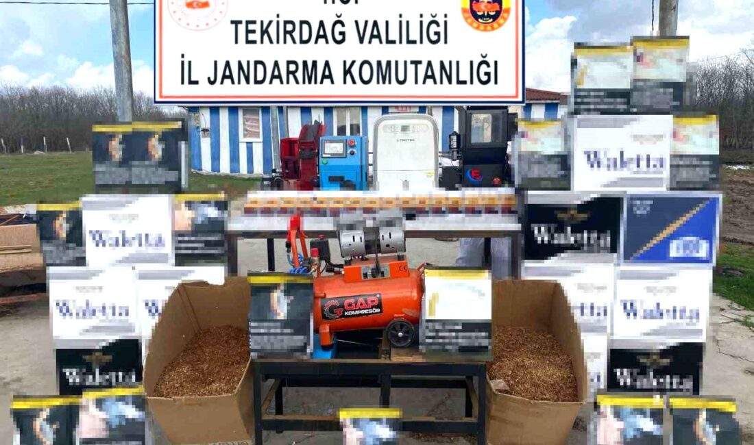 Tekirdağ’ın Kapaklı ilçesinde 120