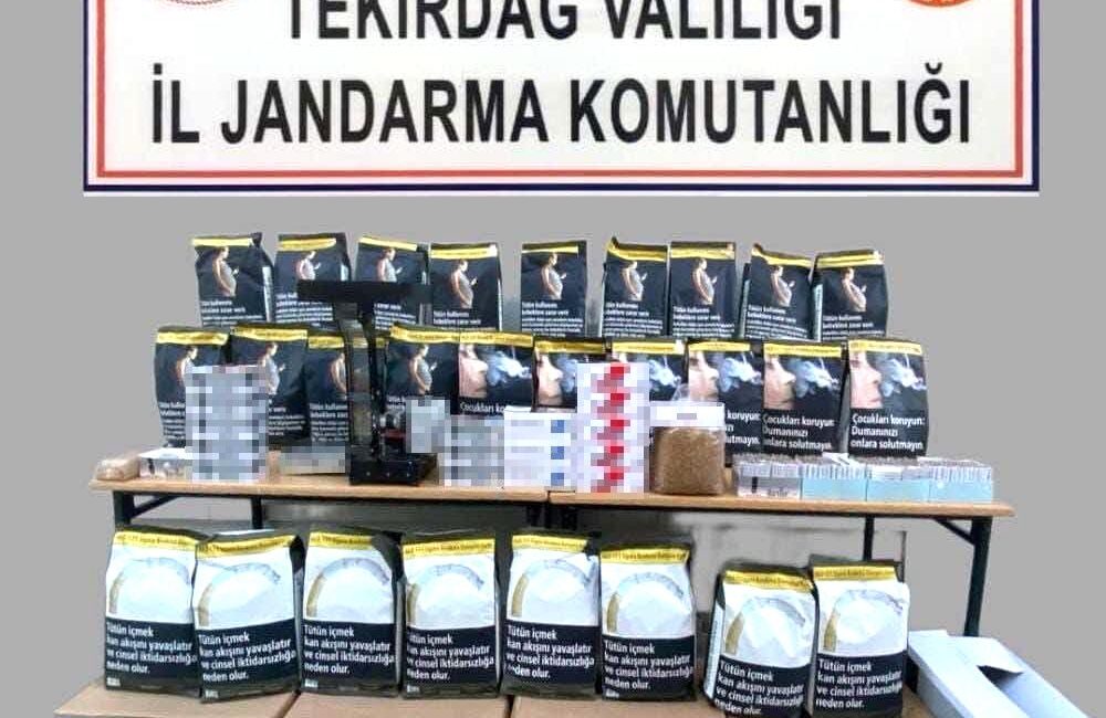 Tekirdağ’ın Hayrabolu ilçesinde jandarma