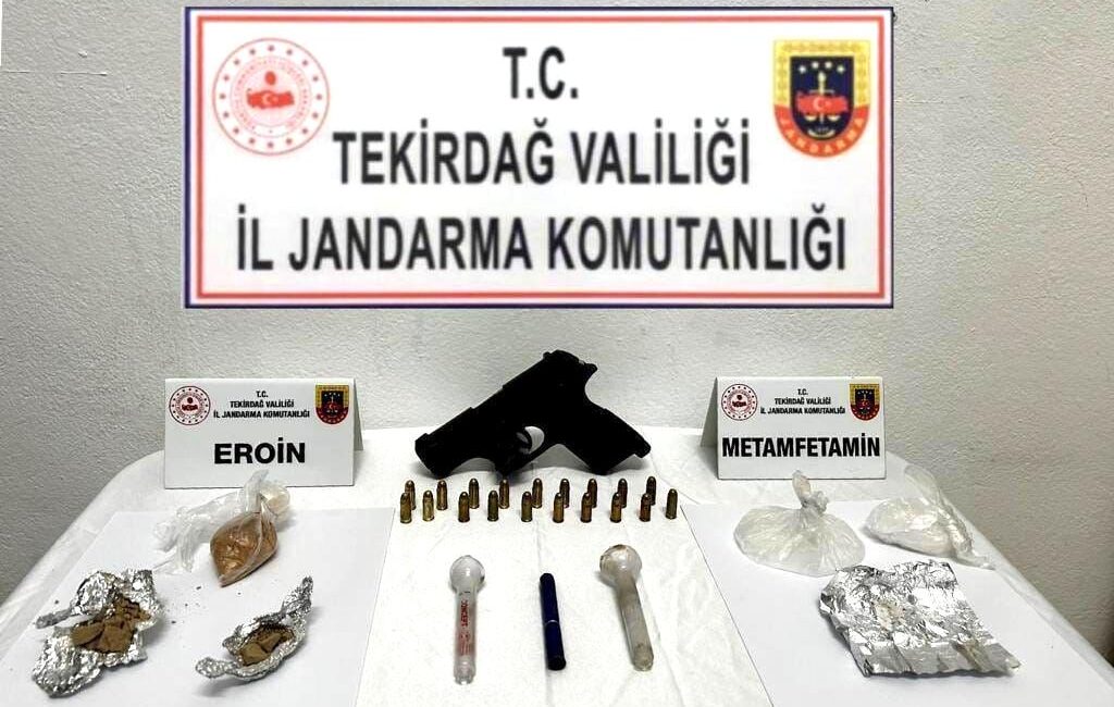 Tekirdağ’da jandarma ekiplerince yapılan