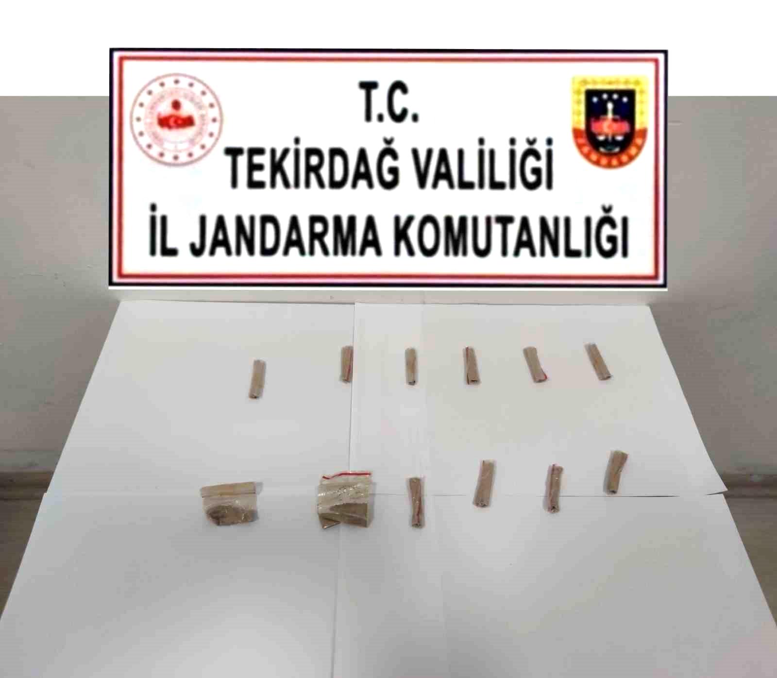 Tekirdağ’da uyuşturucuya geçit yok: 9 kişi yakalandı