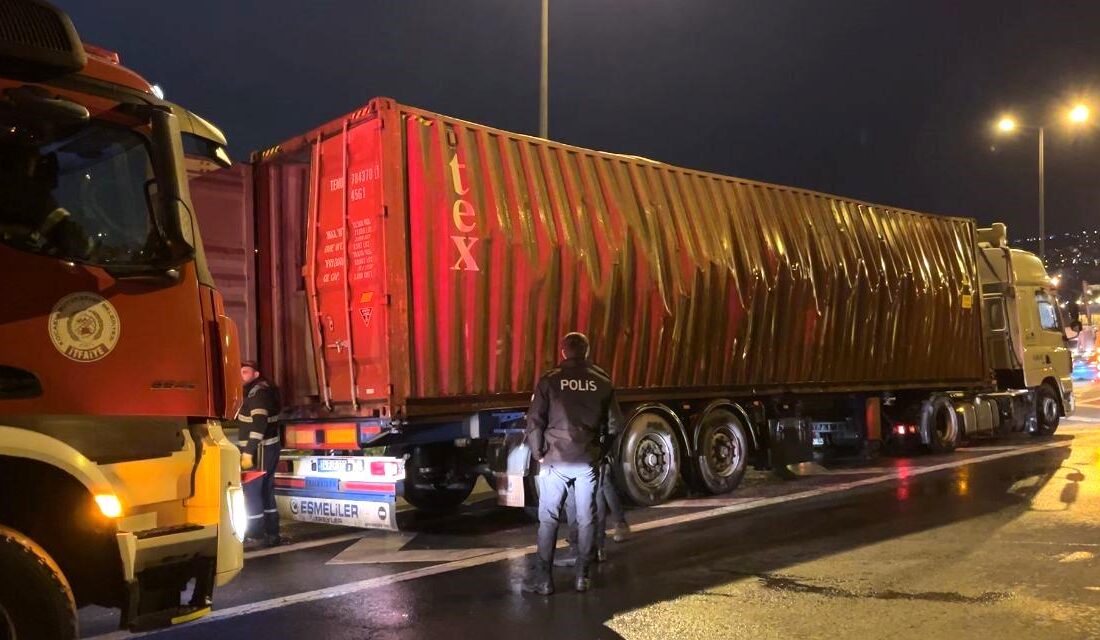 TEM Otoyolu’nun Kocaeli geçişinde