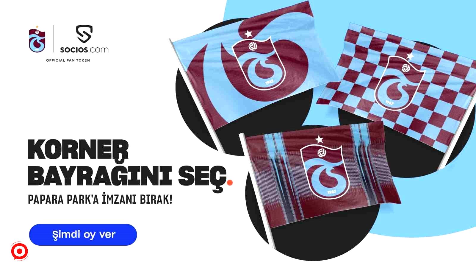 Trabzonspor’un korner bayrağını taraftarlar seçecek