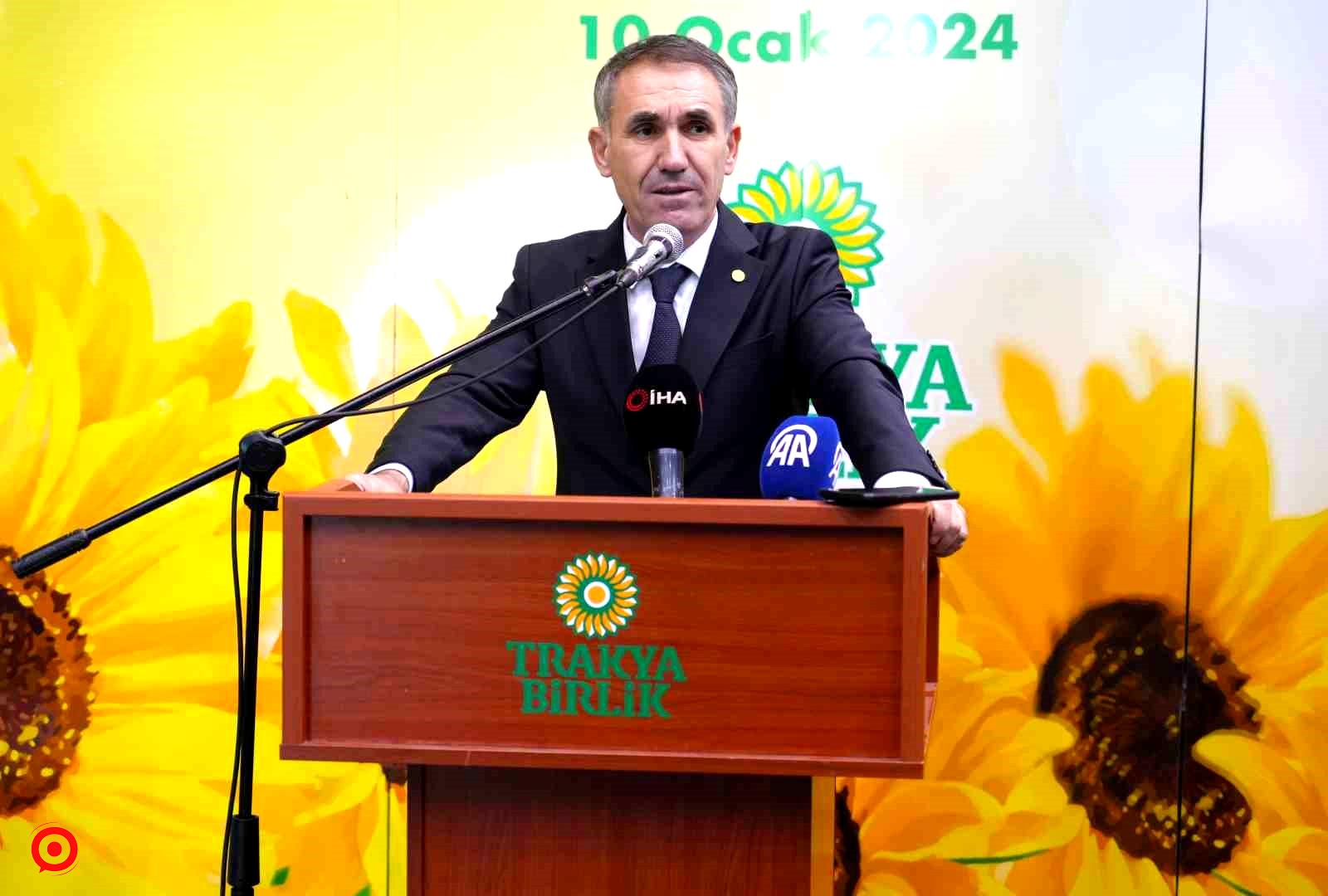 Trakya Birlik Başkanı Kırbiç: "Kuraklık, ayçiçek verimini olumsuz yönde etkilemiştir"