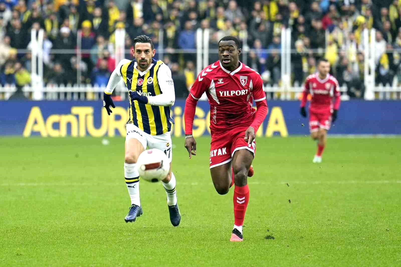 Trendyol Süper Lig: Fenerbahçe: 1 – Samsunspor: 0 (İlk yarı)