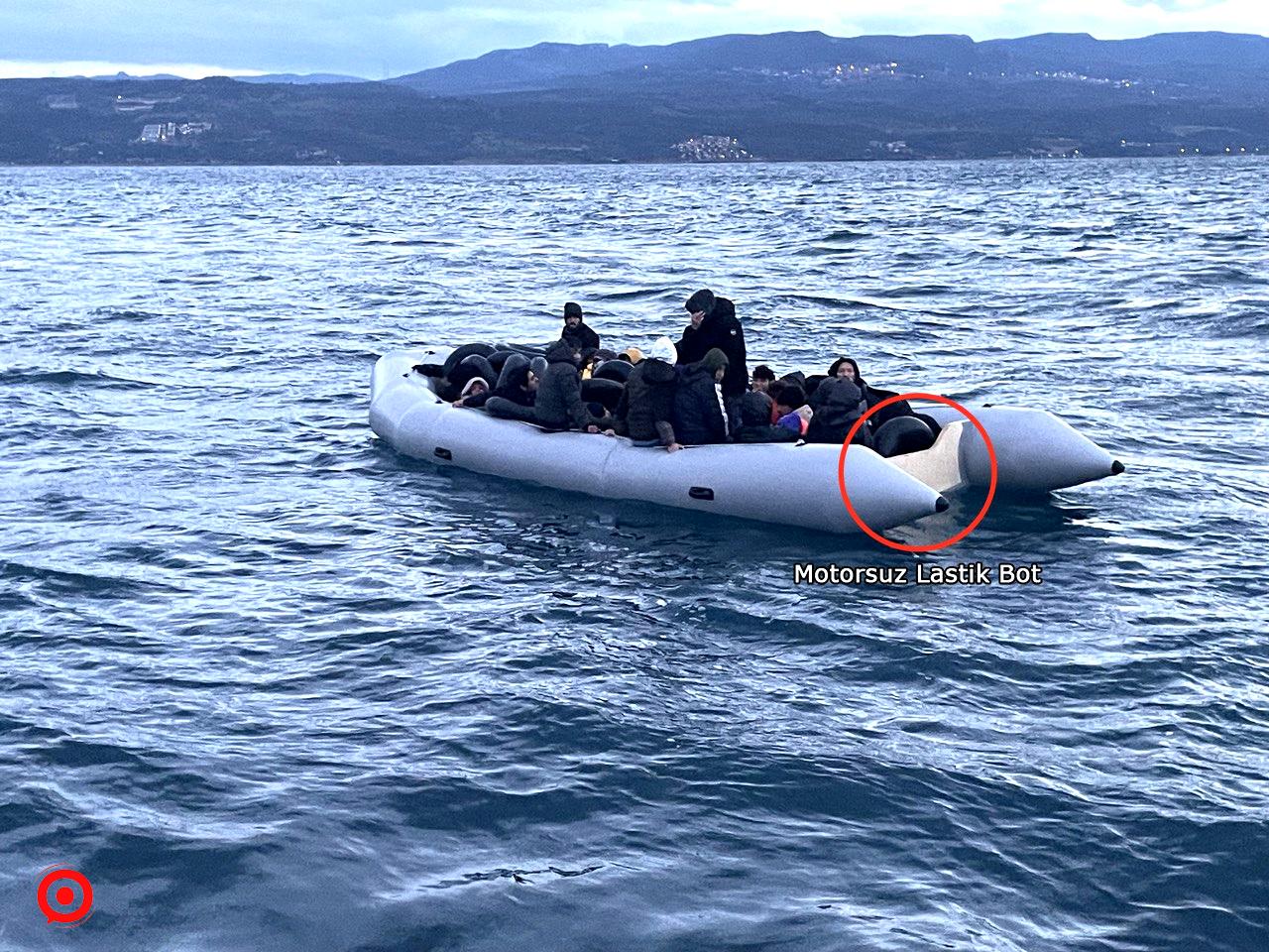 Umuda yolculuğa çıkan kaçak göçmenleri, Yunan unsurları ölüme terk ediyor