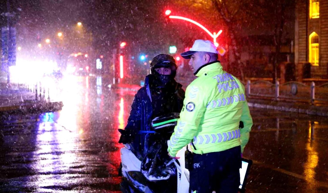 Edirne’de kar yağışı sebebiyle