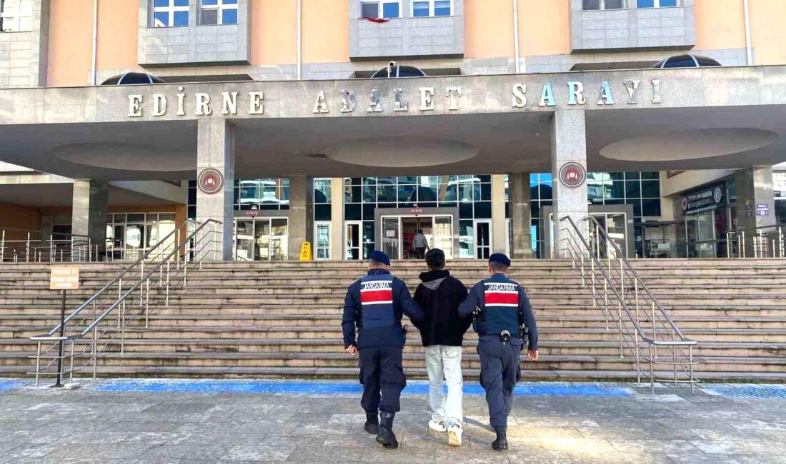 Edirne’de jandarma ekiplerinin yaptığı