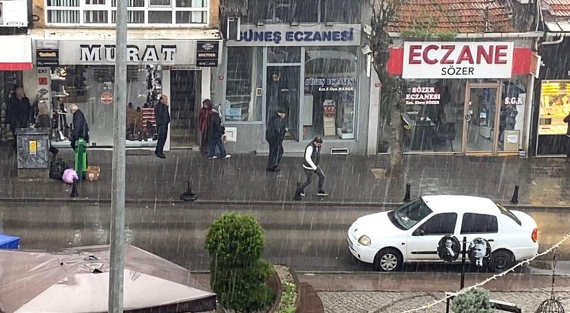 Edirne’nin Uzunköprü ilçesinde aniden