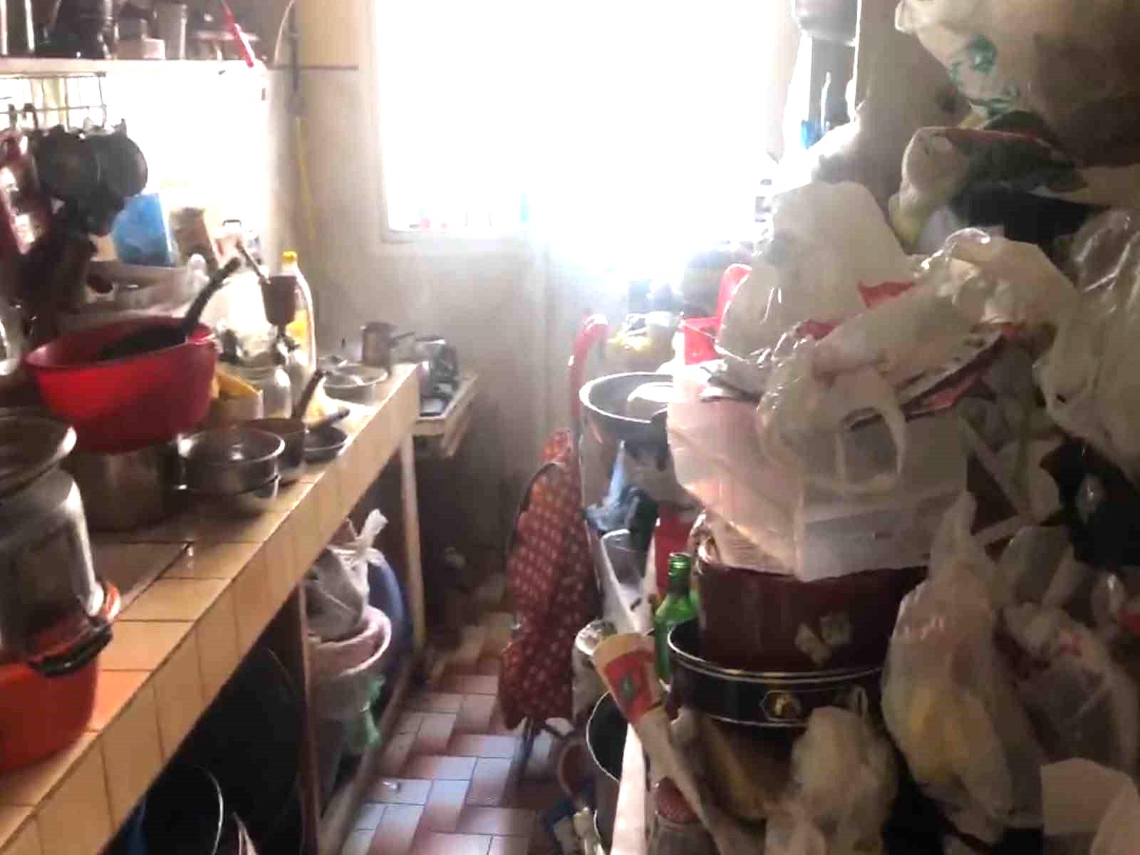 Yalova’da çöp evden 2 ton katı atık çıktı