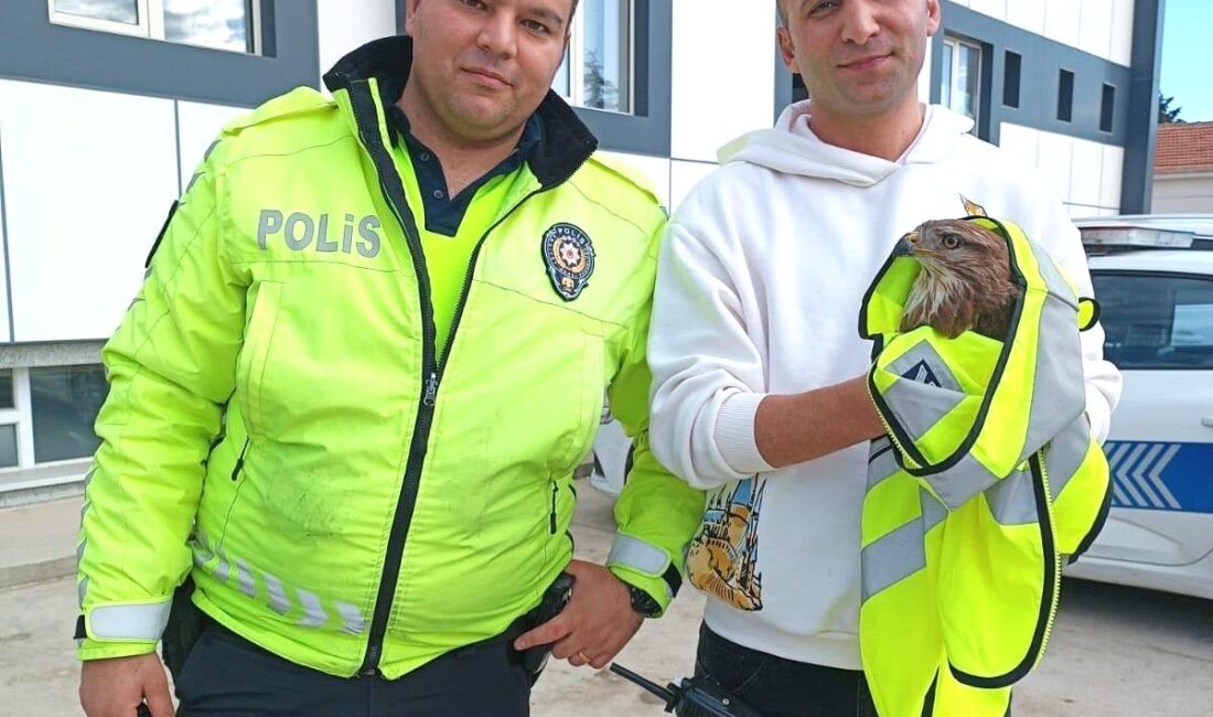 Edirne’de polis ekiplerince yolda