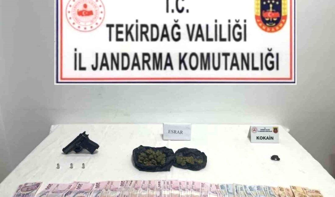 Tekirdağ’ın Çerkezköy ilçesinde bir